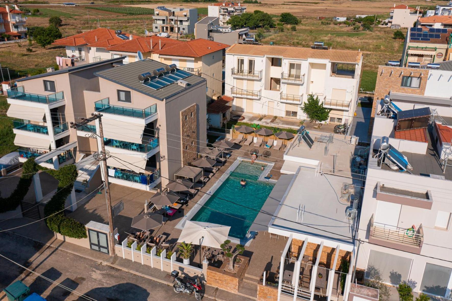 Callista Suites Flogita Exterior foto